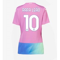 Dres AC Milan Rafael Leao #10 Tretina pre Ženy 2023-24 Krátky Rukáv